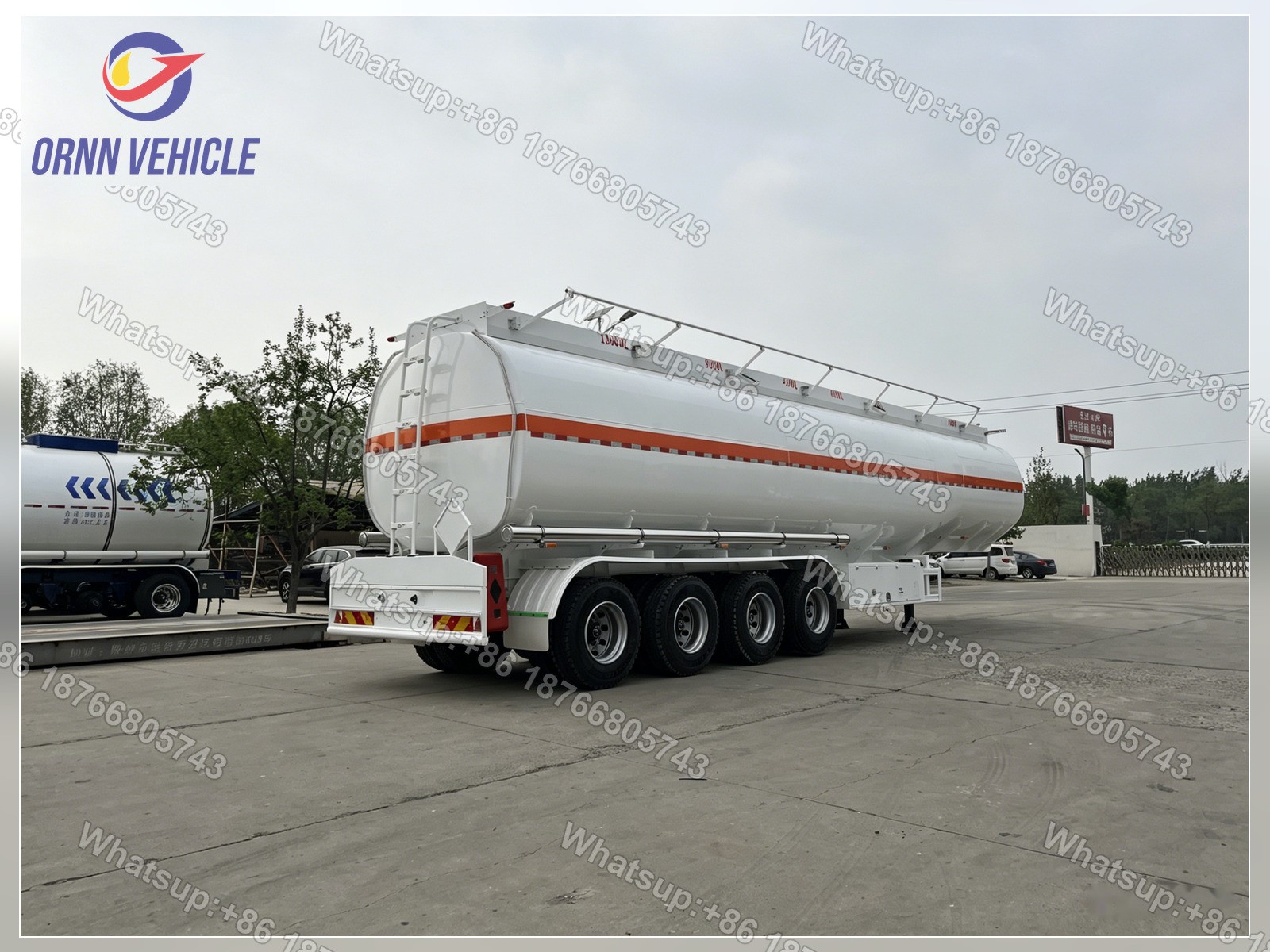 54 m³ 6-Compartment Carbon Steel Fuel Tanker