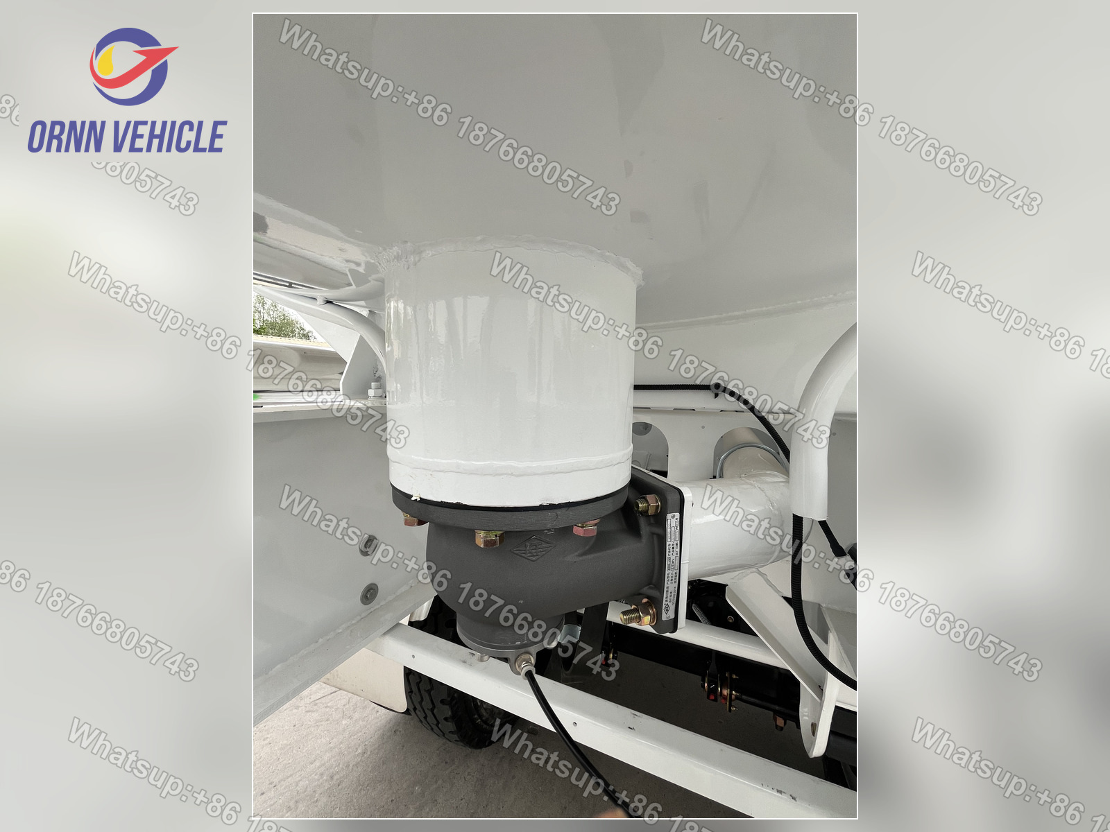50 m³ 4-Compartment Carbon Steel Fuel Tanker