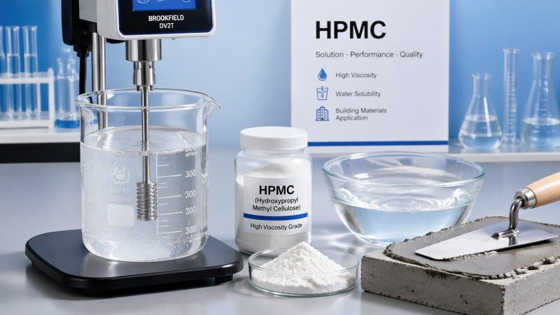 How to Test HPMC High Viscosity Performance How to Test HPMC High Viscosity Performance