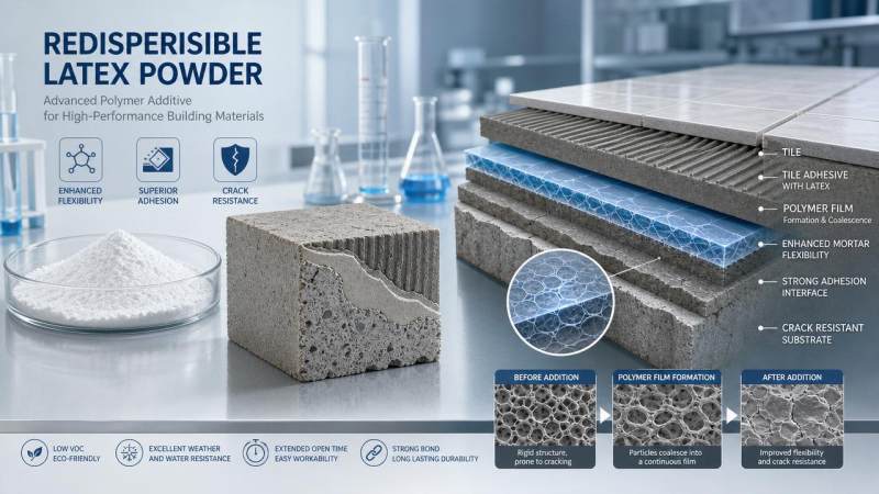 How Redispersible Polymer Powder Improves Mortar Flexibility How Redispersible Polymer Powder Improves Mortar Flexibility