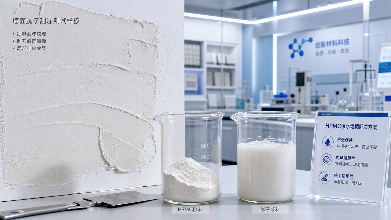 Why Wall Putty Foams or Dries Too Fast: Troubleshooting HPMC Selection Issues