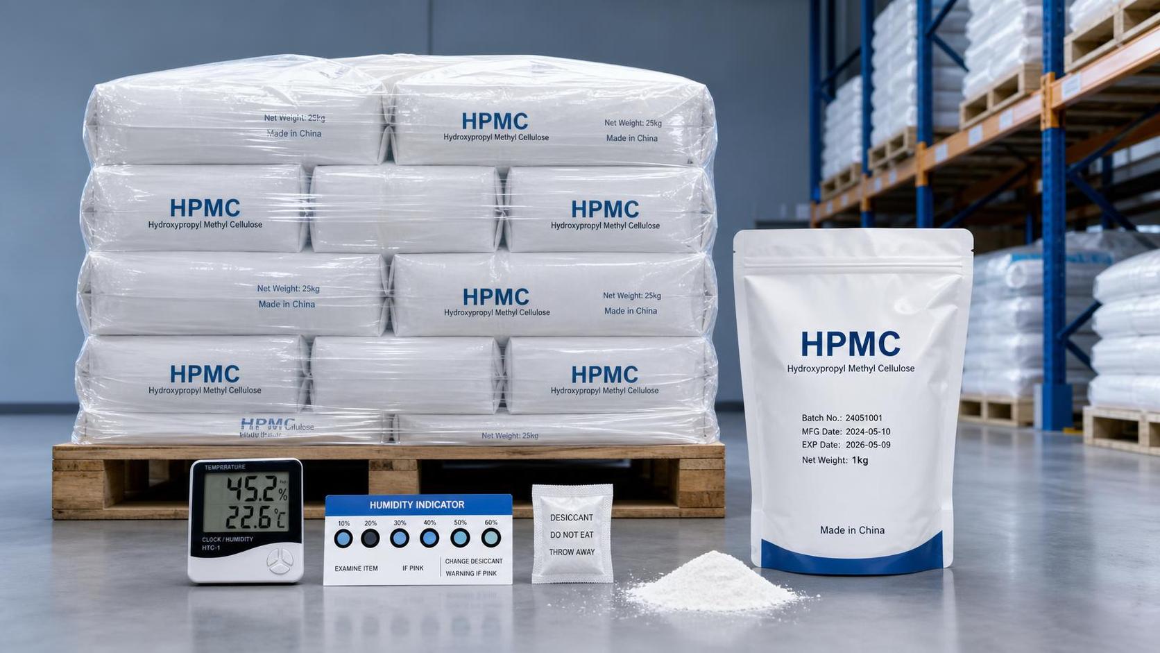 HPMC Powder Storage Guide: How Humidity and Packaging Affect Shelf Life