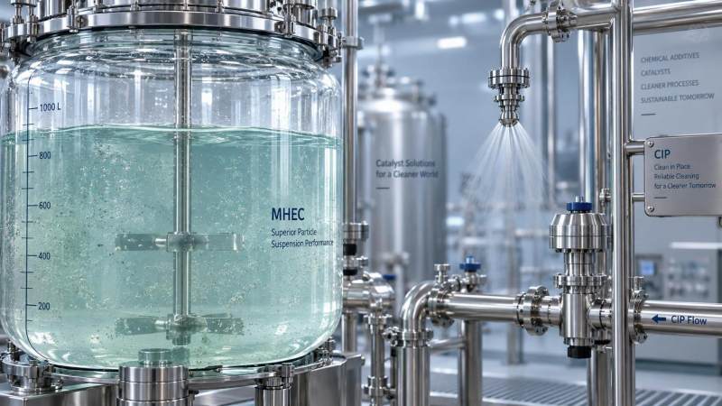 MHEC in Low-Foam Industrial Cleaners: Balancing Rheology Control and Foaming Threshold