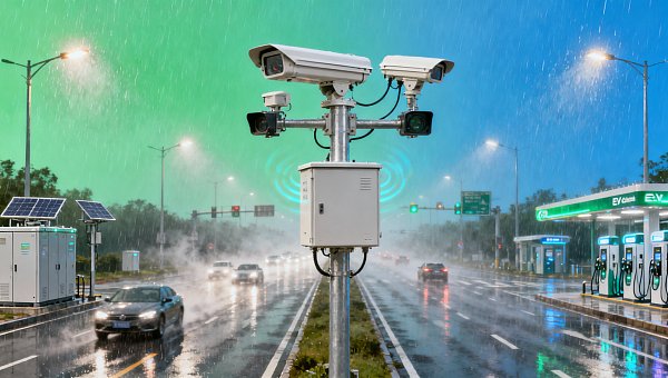 Radar sensor for traffic monitoring in low visibility conditions