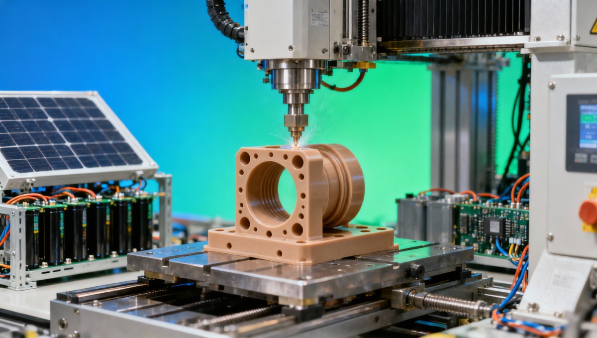 PEEK CNC machining service quality often comes down to heat control PEEK CNC machining service quality often comes down to heat control