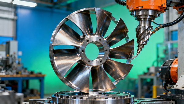 Where 5 axis CNC wins when machining aerospace impellers