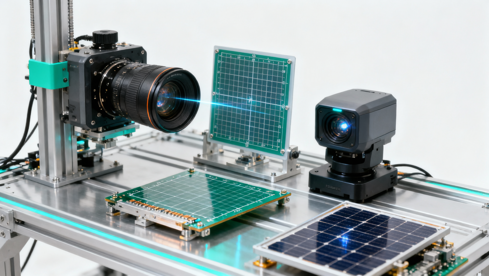 Machine Vision Lens Distortion Test for Measurement