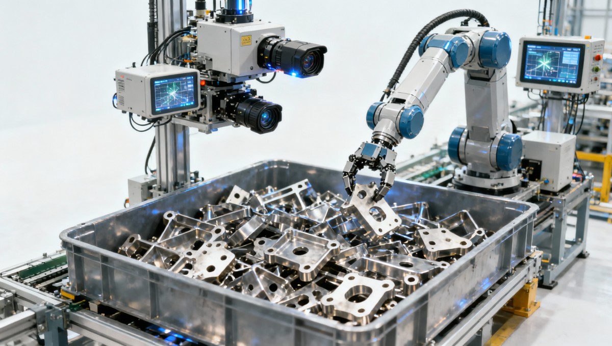 3D vision for robotic bin picking when parts keep overlapping 3D vision for robotic bin picking when parts keep overlapping