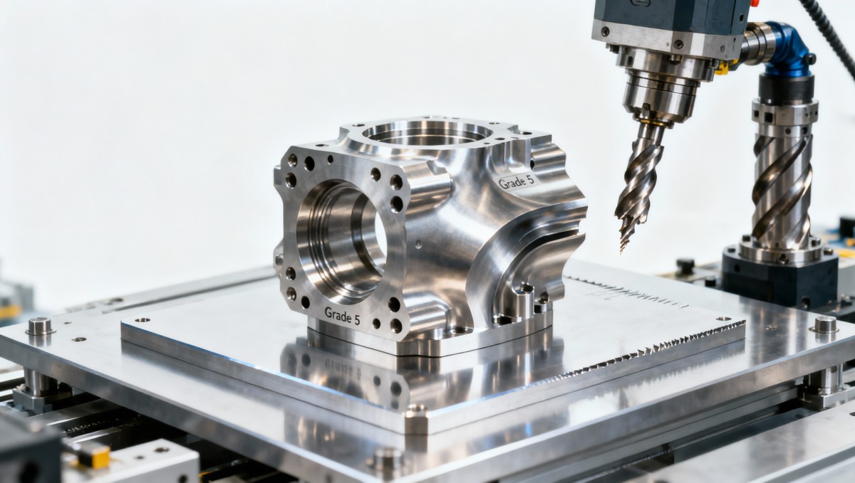 Titanium Grade 5 machinability: where cycle time gets lost Titanium Grade 5 machinability: where cycle time gets lost