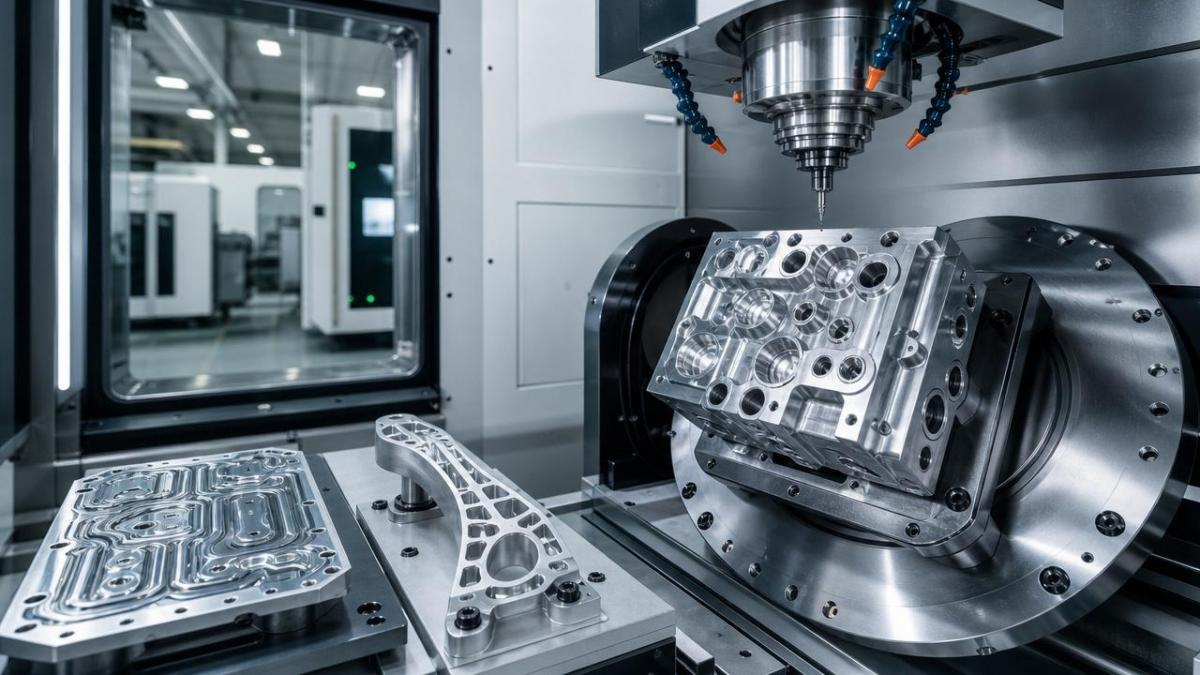 What makes custom 5-axis CNC machining aerospace so demanding