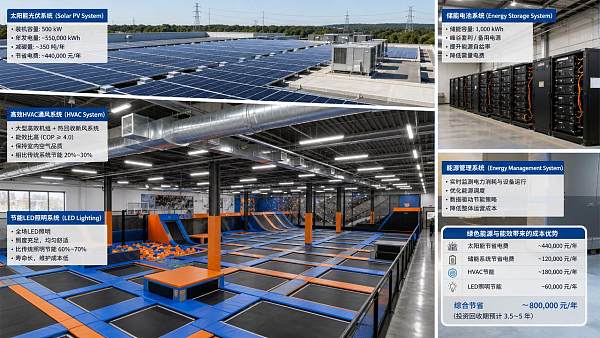 What drives trampoline park cost up or down?