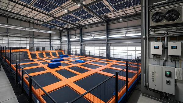What changes trampoline park price from quote to quote?