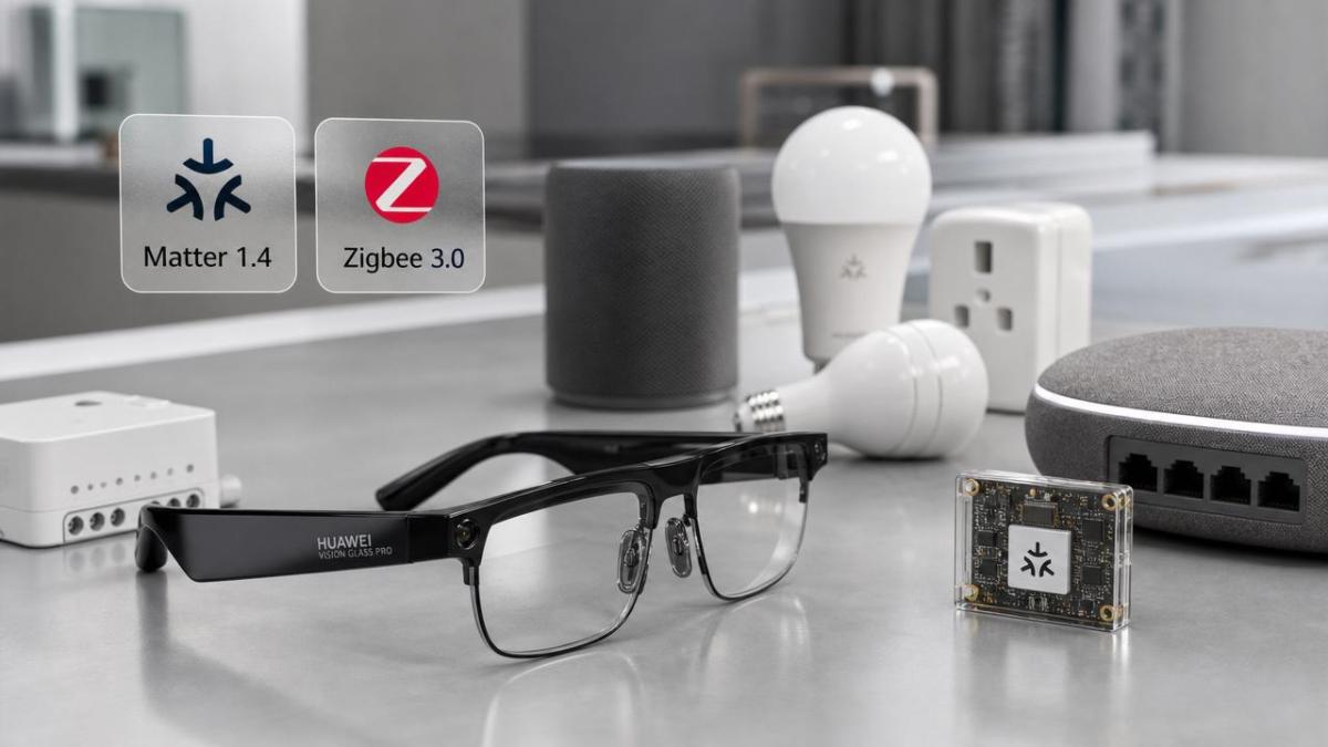 Huawei Launches First AI Glasses with Local Matter & Zigbee Control Huawei Launches First AI Glasses with Local Matter & Zigbee Control