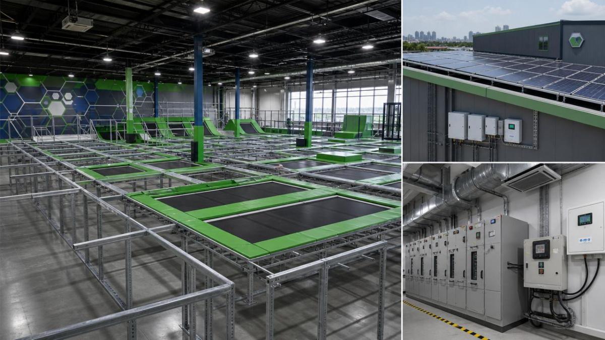 What to check before trampoline park installation begins What to check before trampoline park installation begins