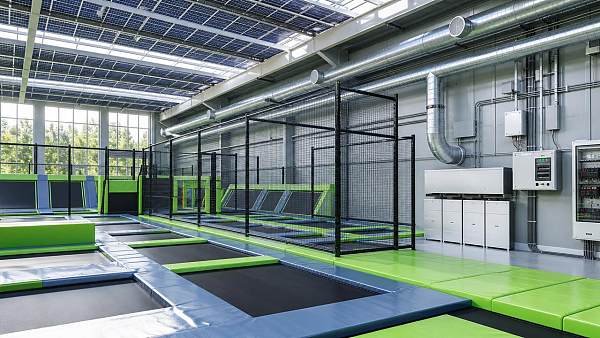 What to expect during trampoline park installation