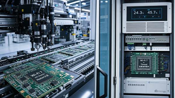US Manufacturing PMI Hits 56.3; Wi-Fi 7 IoT Module Orders Surge