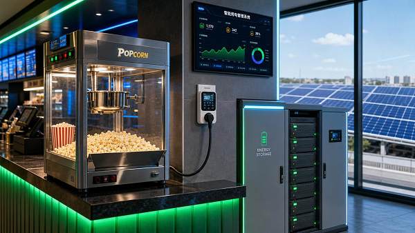 Do commercial popcorn machines waste too much power?