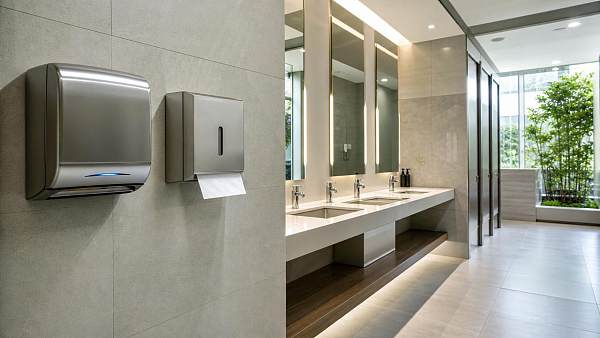 Commercial Hand Dryers vs Paper Towels: Which Option Fits High-Traffic Restrooms?