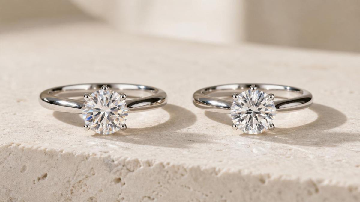 Moissanite Engagement Rings vs Diamond: Cost, Durability, and Daily Wear Compared
