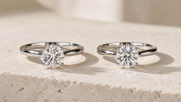 Moissanite Engagement Rings vs Diamond: Cost, Durability, and Daily Wear Compared