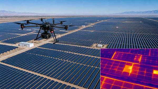 Drone Thermal Camera Resolution Comparison for Solar Inspections: What Detail Do You Need?