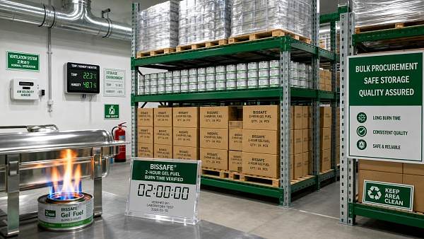 Chafing Fuel Gel Bulk Buying Guide: Pack Sizes, Burn Time, and Storage Safety