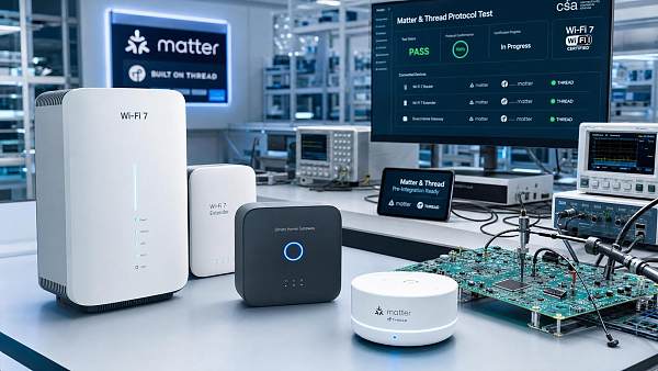 Wi-Fi 7 IoT Certification to Require Matter and Thread