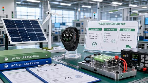 Smartwatch OEM ODM Factory China: How to Evaluate MOQ, Certifications, and Lead Times