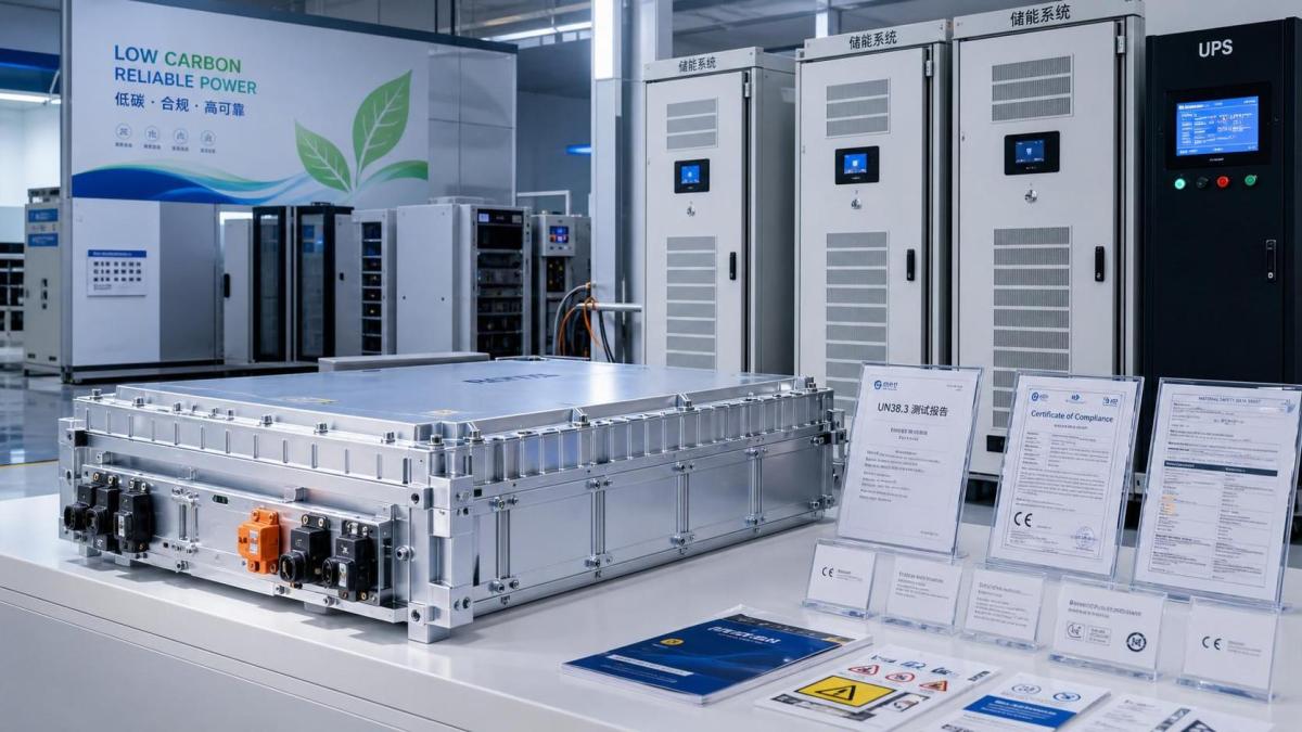 IEC Sets CRS Carbon Rule for Industrial Lithium Batteries