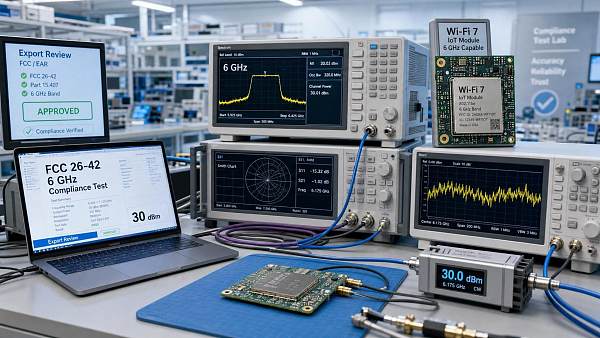 FCC Tightens 6 GHz EIRP Limit for Wi-Fi 7 IoT Modules
