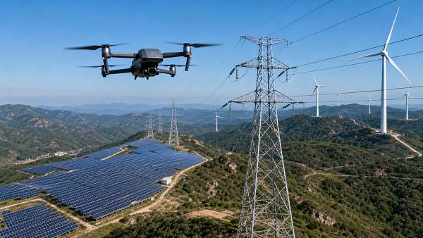 How to Plan a Drone Power Line Patrol Program for Remote Solar and Wind Sites