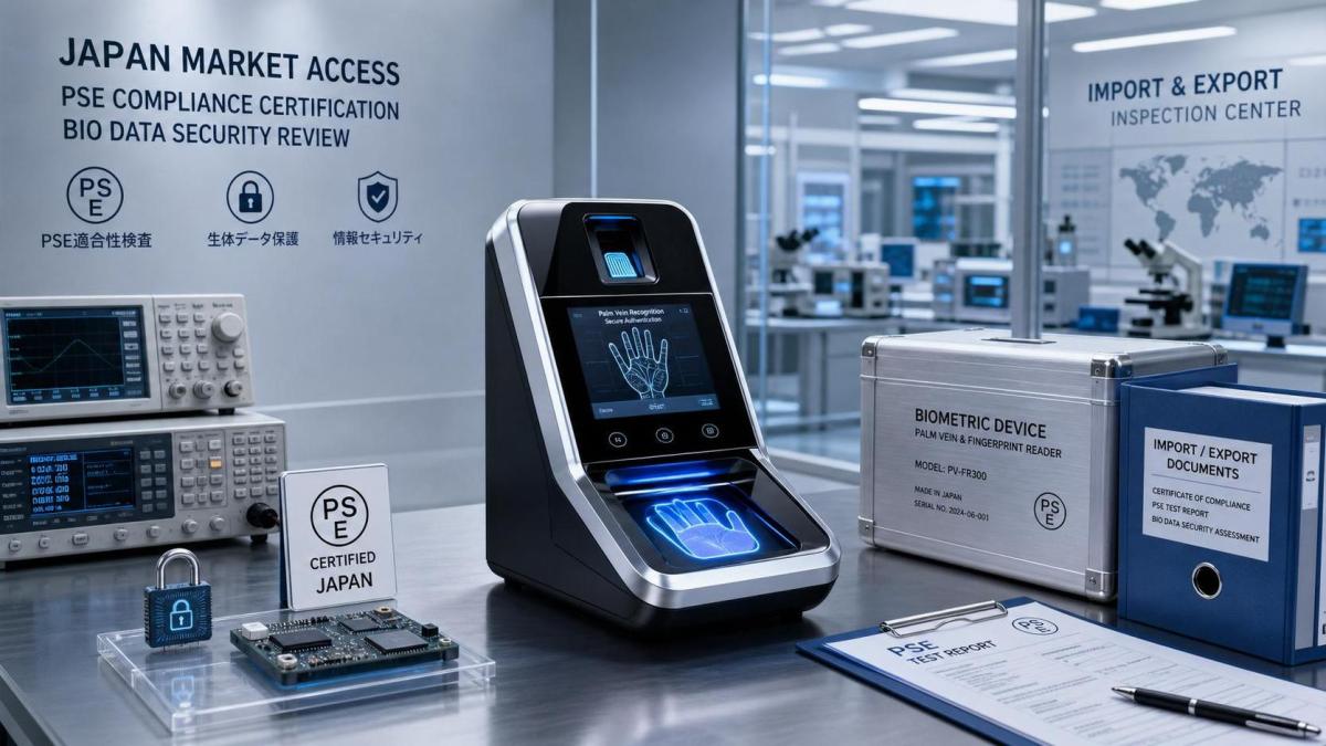 Japan Tightens PSE Rules for Biometric Sensors Japan Tightens PSE Rules for Biometric Sensors