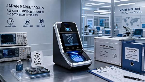 Japan Tightens PSE Rules for Biometric Sensors