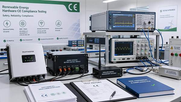 Hardware Compliance Testing for CE: Required Tests, Common Failures, and Documentation Tips