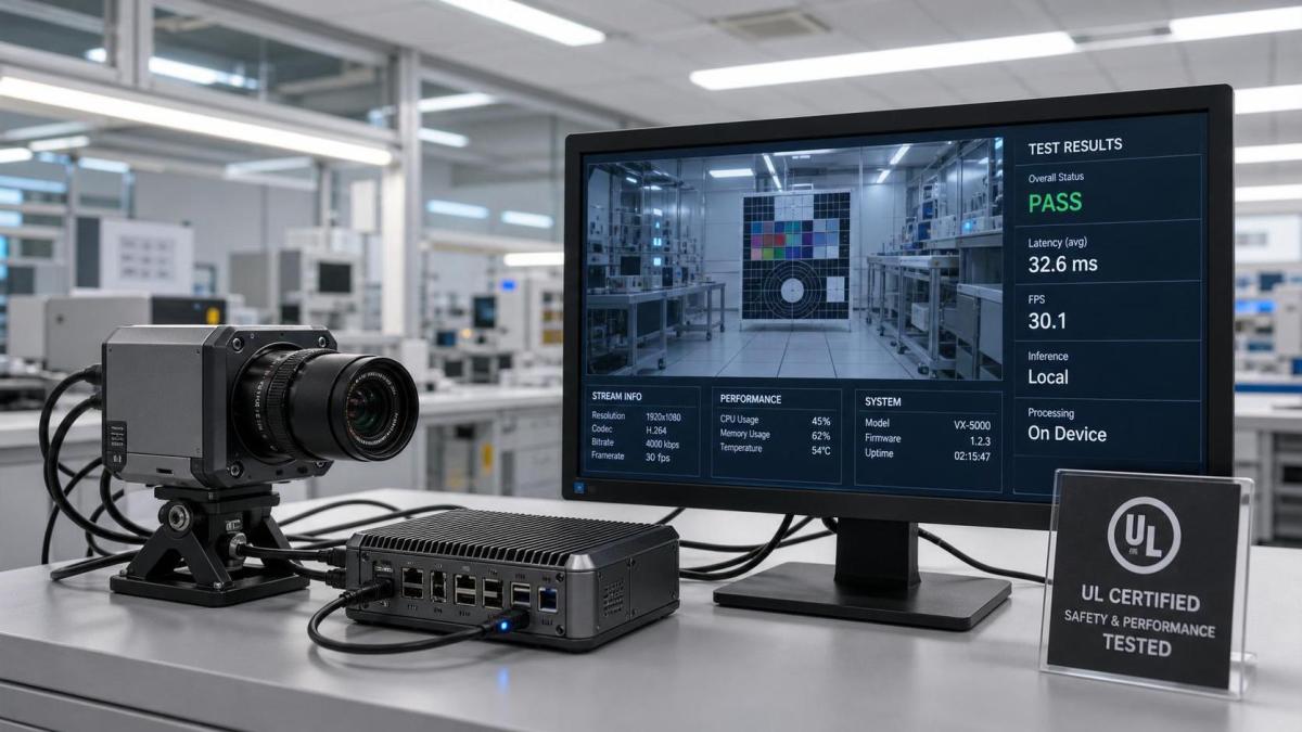 UL Adds Edge Processing Tests for Vision AI Cameras UL Adds Edge Processing Tests for Vision AI Cameras