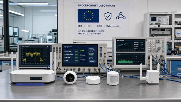 EU CE-RED Rule Takes Effect for Wi-Fi 7 IoT Devices