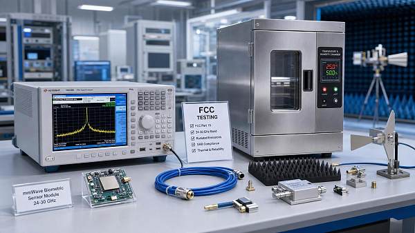 FCC Adds SAR Filing Rule for 24-30 GHz Biometric Sensors