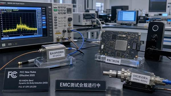 FCC Sets Immediate EMC Limits for mmWave Biometric Sensors