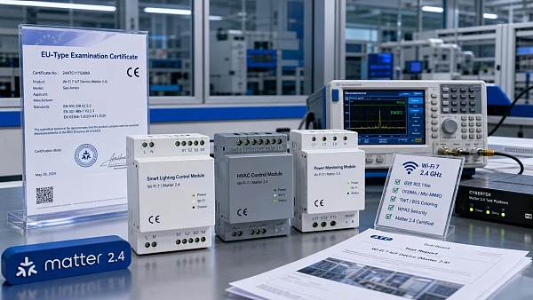 EU CE-RED Update Raises Matter 2.4 Bar for Wi-Fi 7 IoT