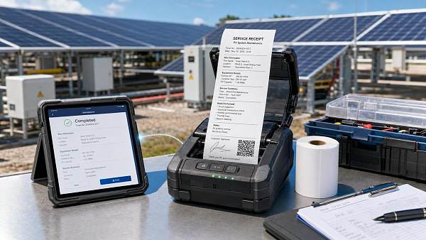 Thermal Receipt Printers for Solar Service Teams: What to Check Before Buying