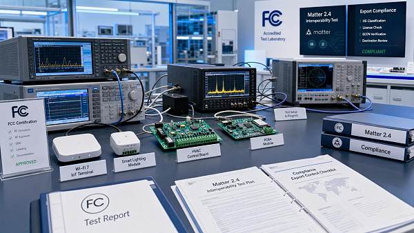 FCC Adds Matter 2.4 Test to Wi-Fi 7 IoT Filings