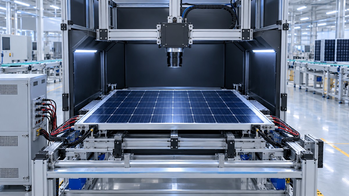 Can a vision AI solution detect microcracks in solar cells?