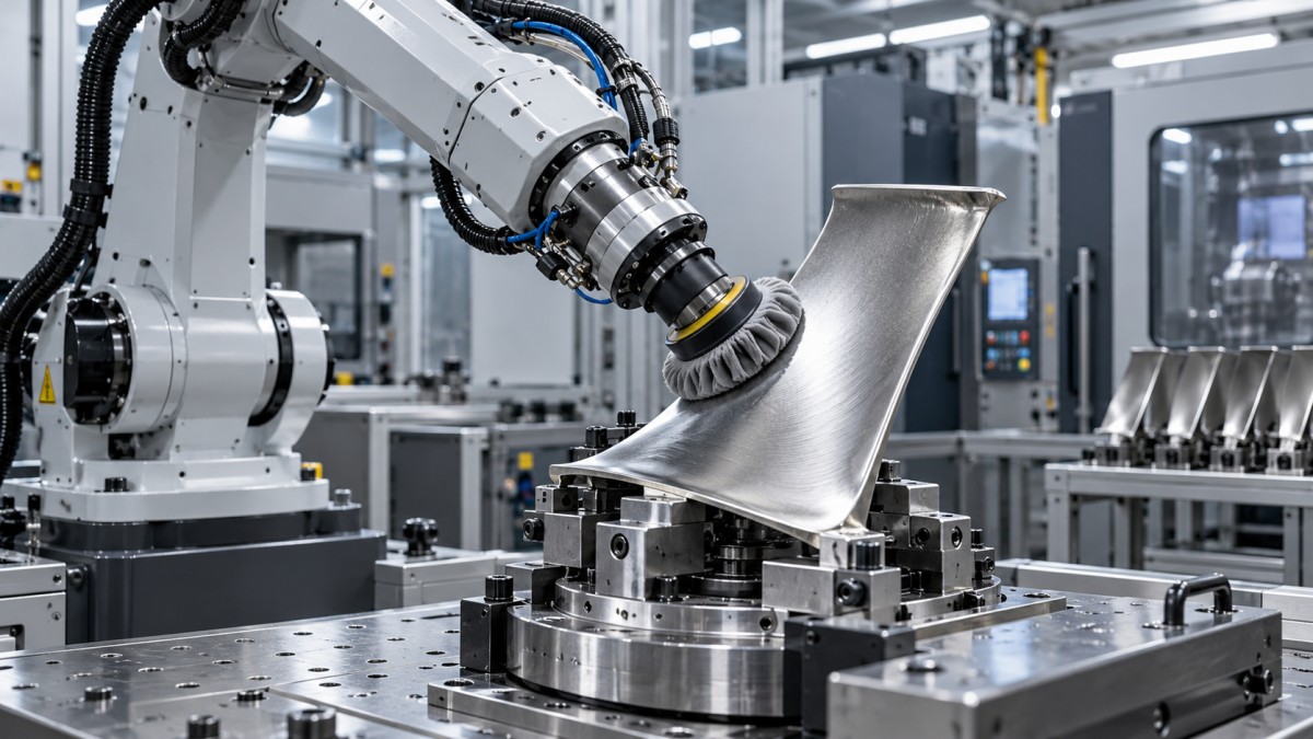 Robotic Polishing for Aerospace Parts: Controlling Surface Finish and Accuracy Robotic Polishing for Aerospace Parts: Controlling Surface Finish and Accuracy