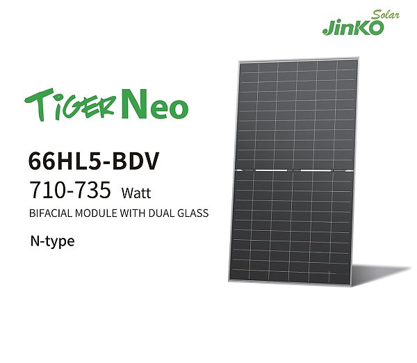 710-735W N-type 66HL5-BDV BIFACIALMODULEWITHDUALGLASS