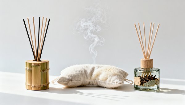 Decorative items made from upcycled materials—do they retain scent well?