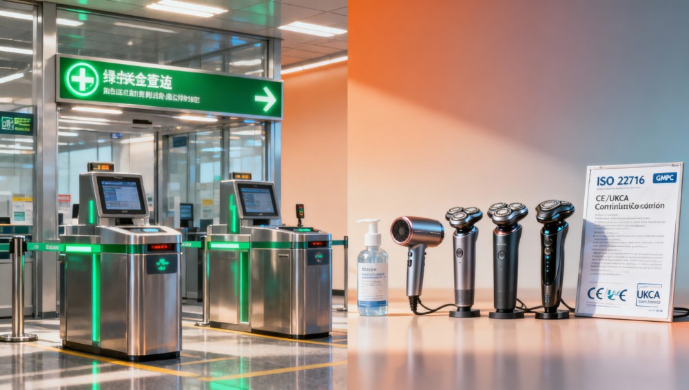 Shenzhen Customs Launches 'Green Channel' for Personal Care Appliance Exports: ISO 22716 or GMPC-Certified Companies Enjoy 48-Hour Clearance, but Must Submit CE|UKCA Declarations