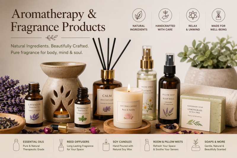 Aromatherapy & Fragrance Products