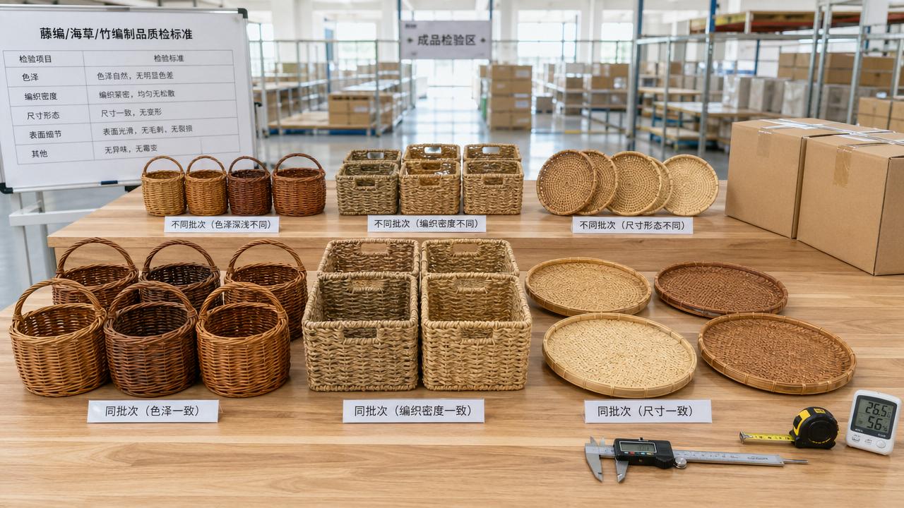 Why Woven Handicrafts Often Vary in Quality Between Batches