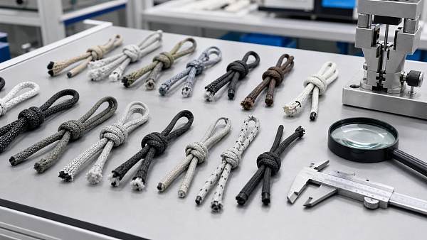 Handmade knotting flaws that affect durability over time