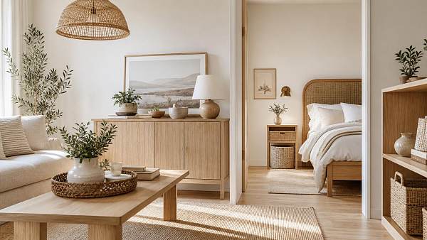 Nordic woven decor ideas that do not make small rooms feel busy